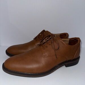 Leo Tan Oxfords dress shoes office business wedding banquet shoe lace up memory